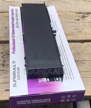 SUPERMULTI EQ215USB Professional 15 Stereo Band Equalizer