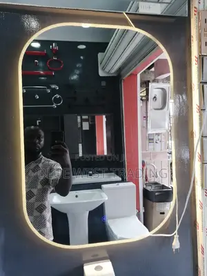 Stylish Mirror With LED Lights