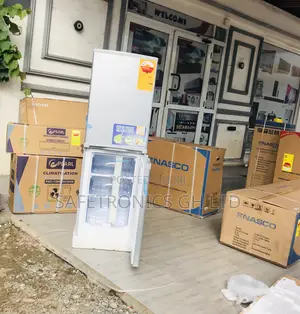 Doubledoor Gray Nasco Bottomfreezer Nasd2-20fl Fridge