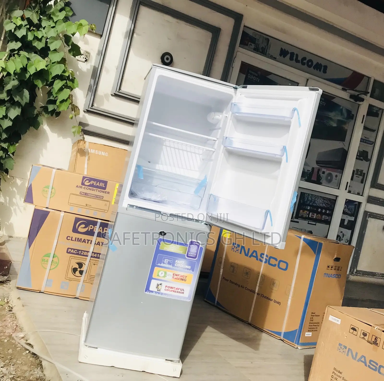 Durable Bottomfreezer Nasco Doubledoor Nasd2-20fl Fridge