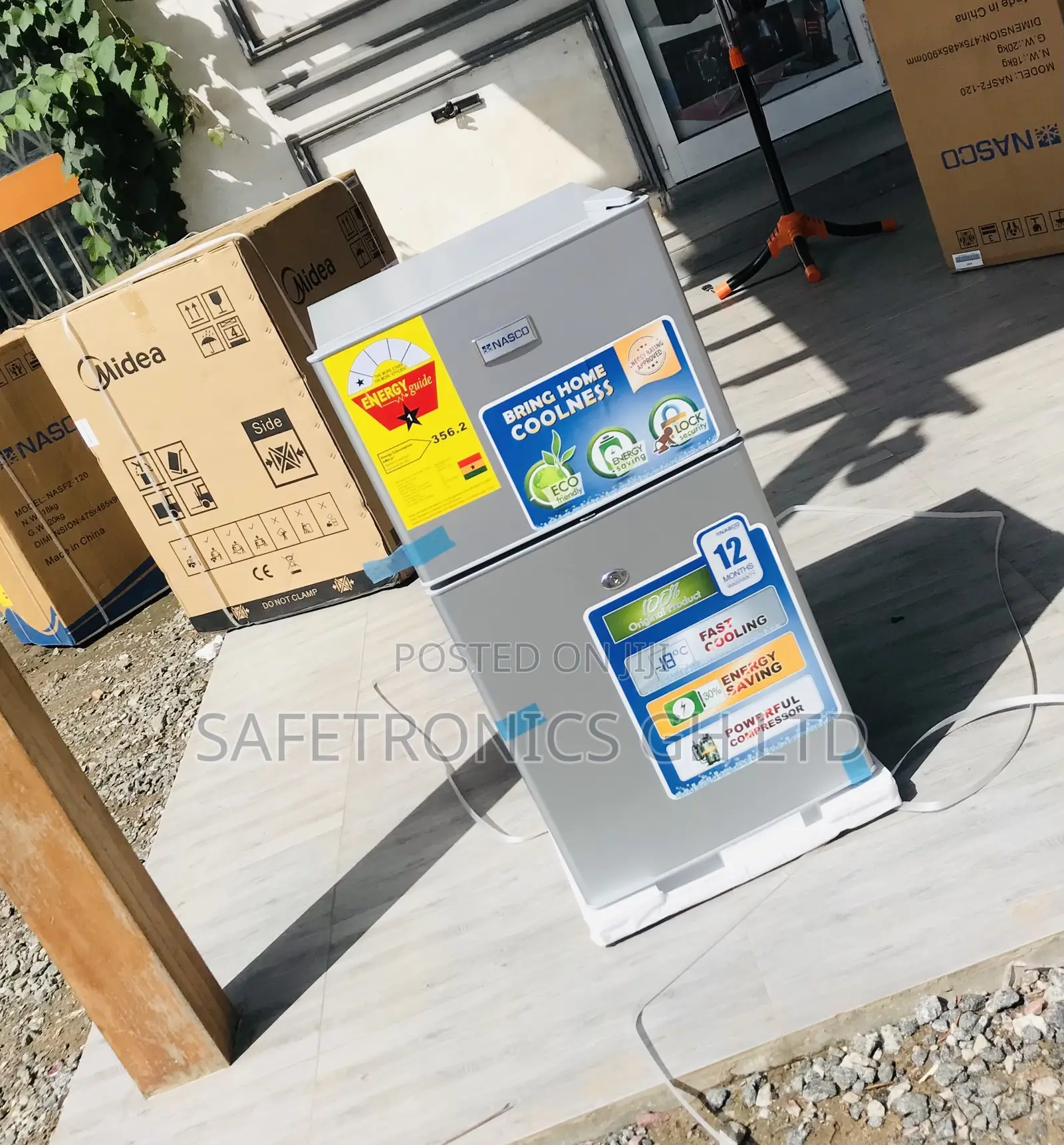 Lastest Nasco Nasf2-120 Doubledoor Topfreezer Fridge