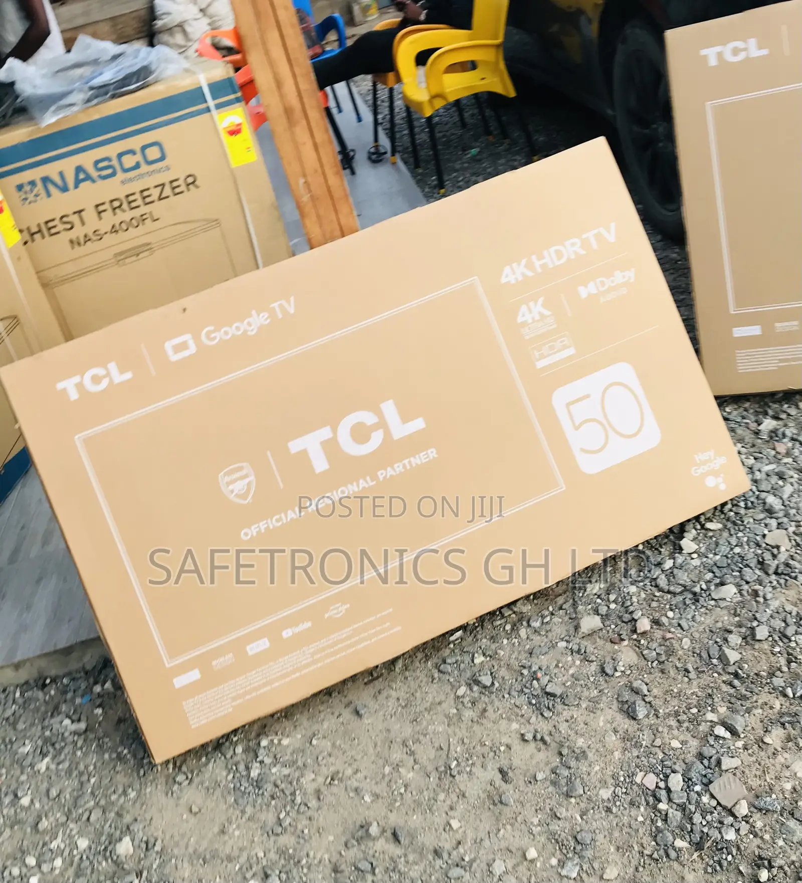 HDR Smart TCL Crystal Glossy Led P735 50 Inches Tv