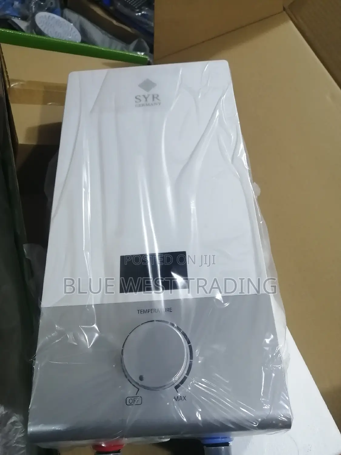 Syr Instant Water Heater With Digital Temperature Display