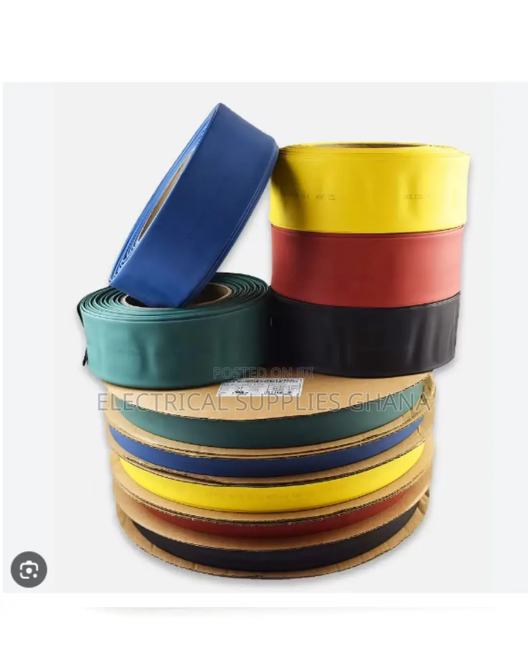 Heat Shrink Sleeves Yellow/Blue/Black/Grey/Brown