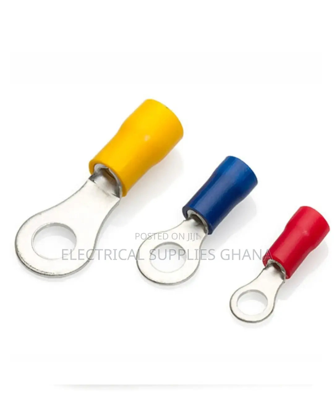 Insulated Ring Cable Terminal for Secure Wire Connection
