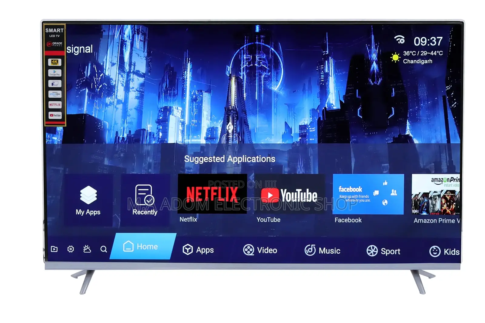 Chigo 50” Smart Uhd Led Tv
