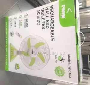 Expertise Revolution Rechargeable Solar Fan