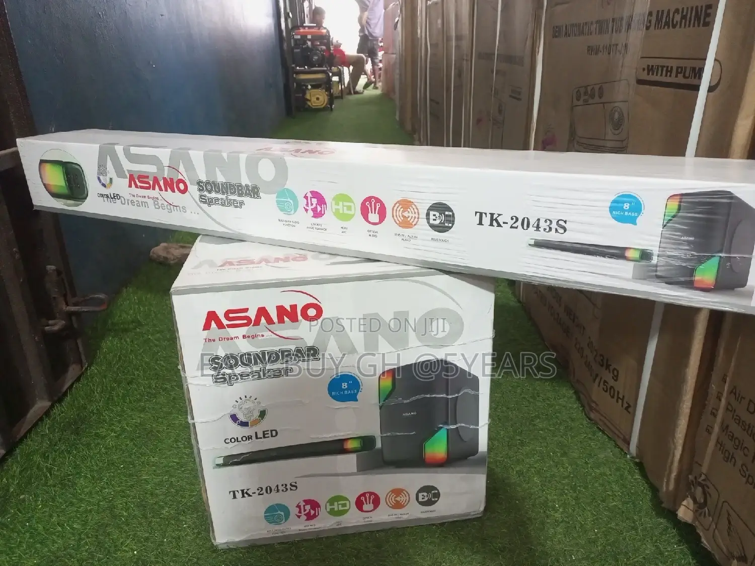 Asano Soundbar Speaker With Woofer