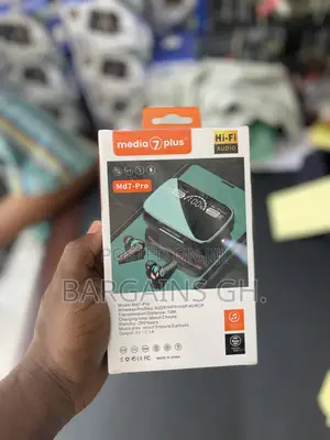 Media 7 Plus Deep Bass Wireless Earbuds