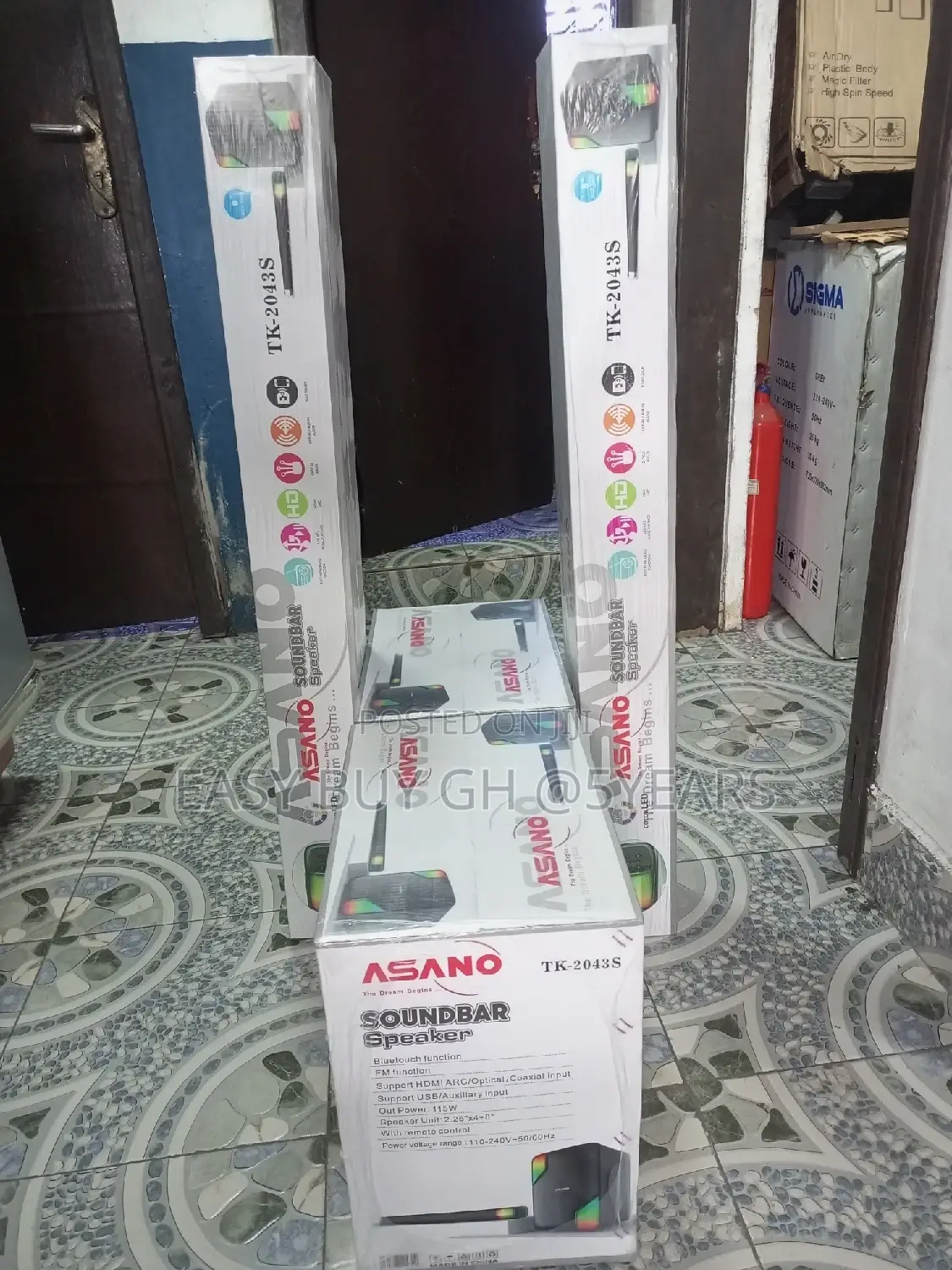 Asano TK-2043S Soundbar Speaker 115watts