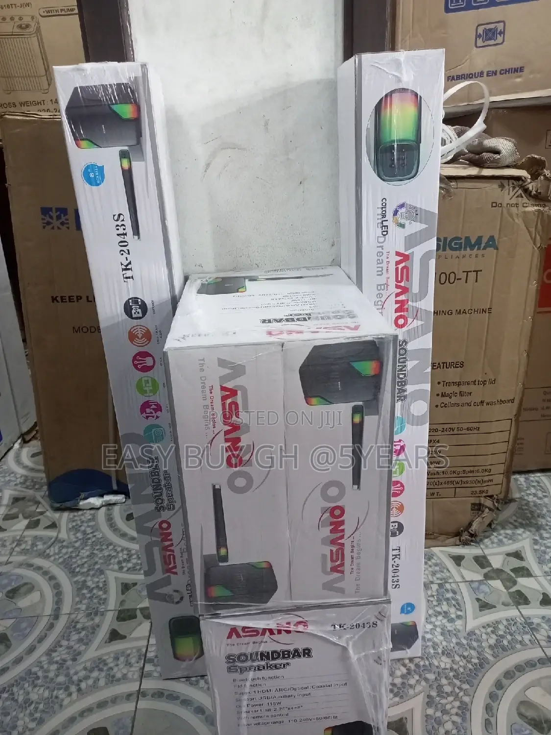 TK-2043S Asano Soundbar With Subwoofer Speaker Asano 115wats