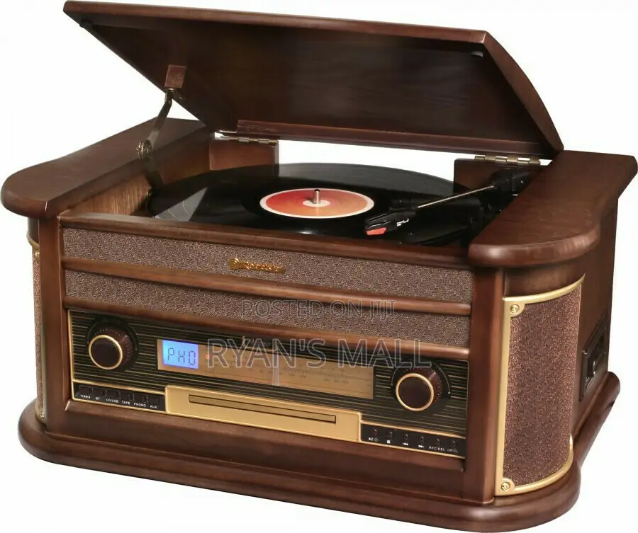 Turntable, Cassette, Radio CD Player
