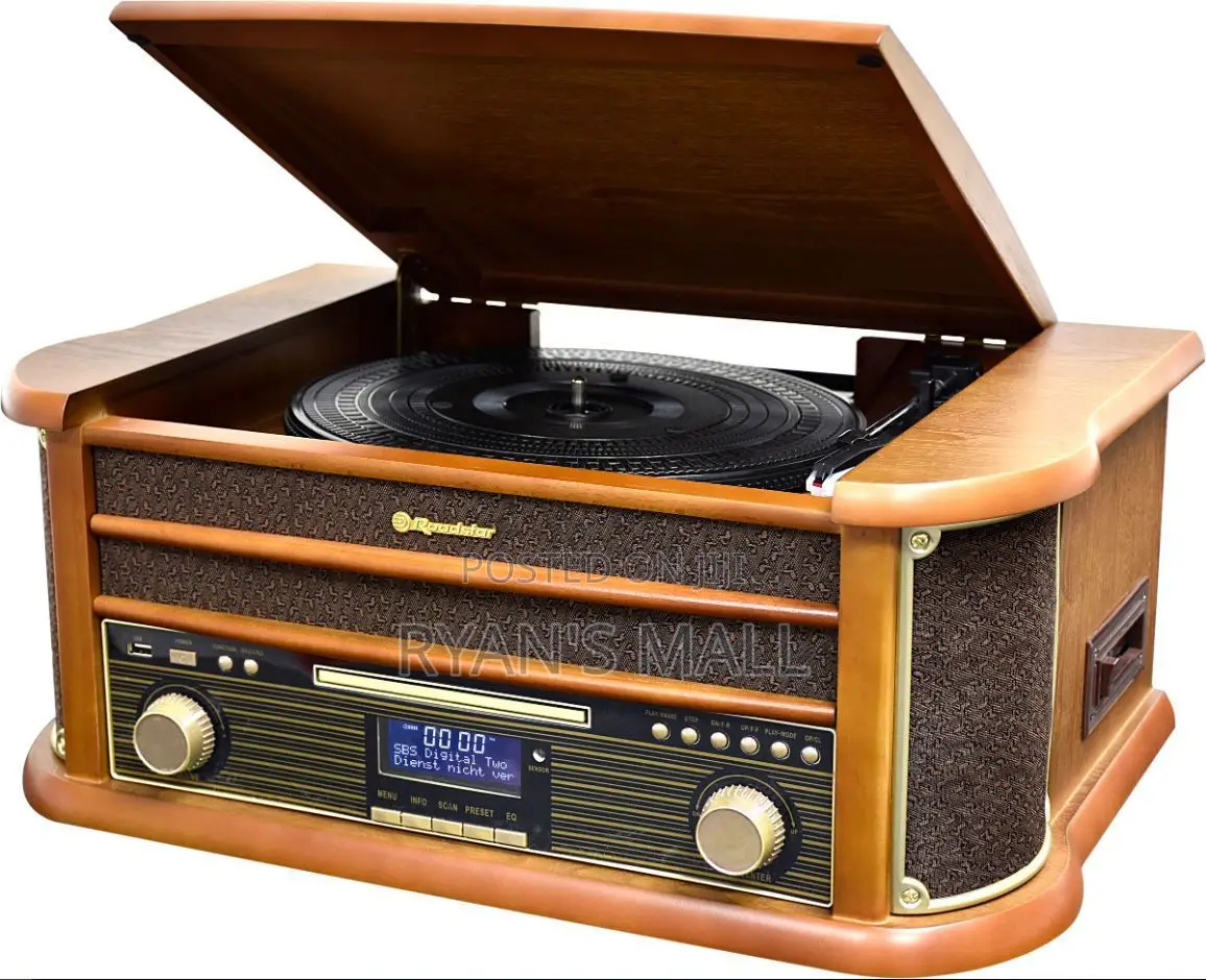 Turntable, Cassette, Radio CD Player