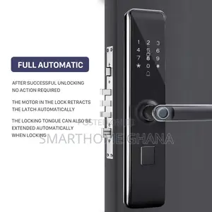 Smart Door Lock With Fingerprint Wifi Keys
