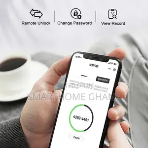 Smart Door Lock With Fingerprint Wifi Keys