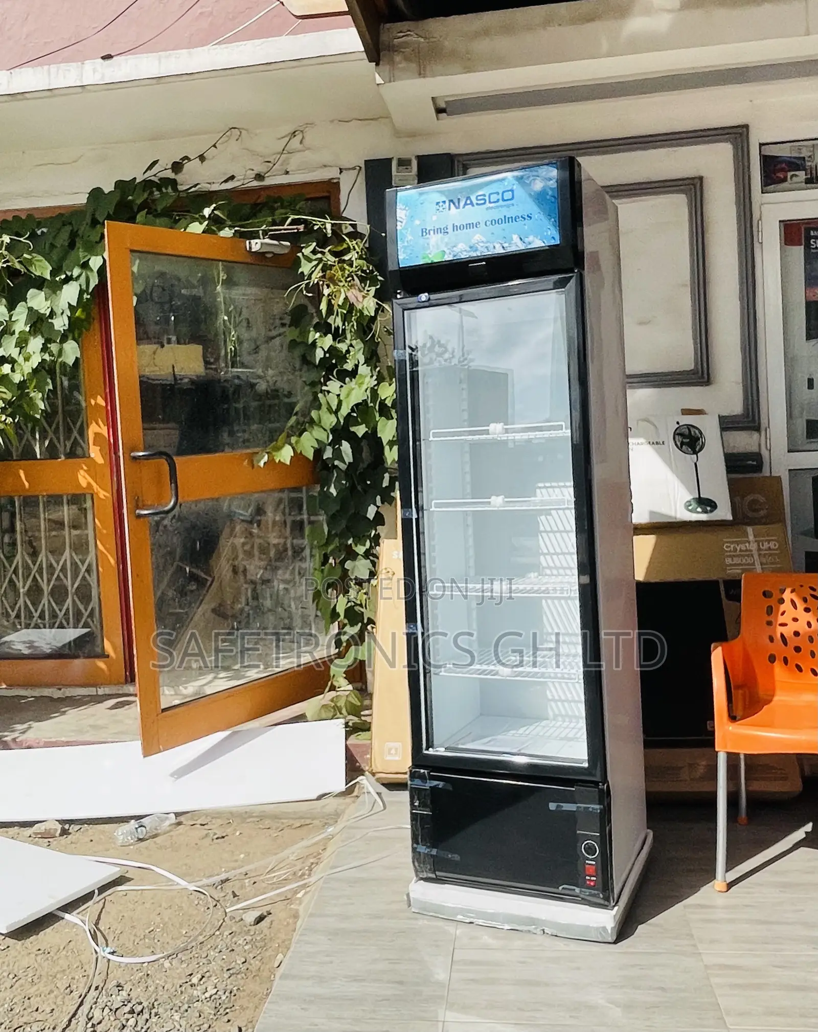 Display Nasco Singledoor Glass Nas-Fl400-1dr Fridge