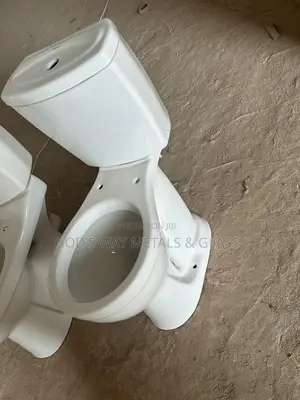 Toilet Seats. WC And Hand Wash Basin