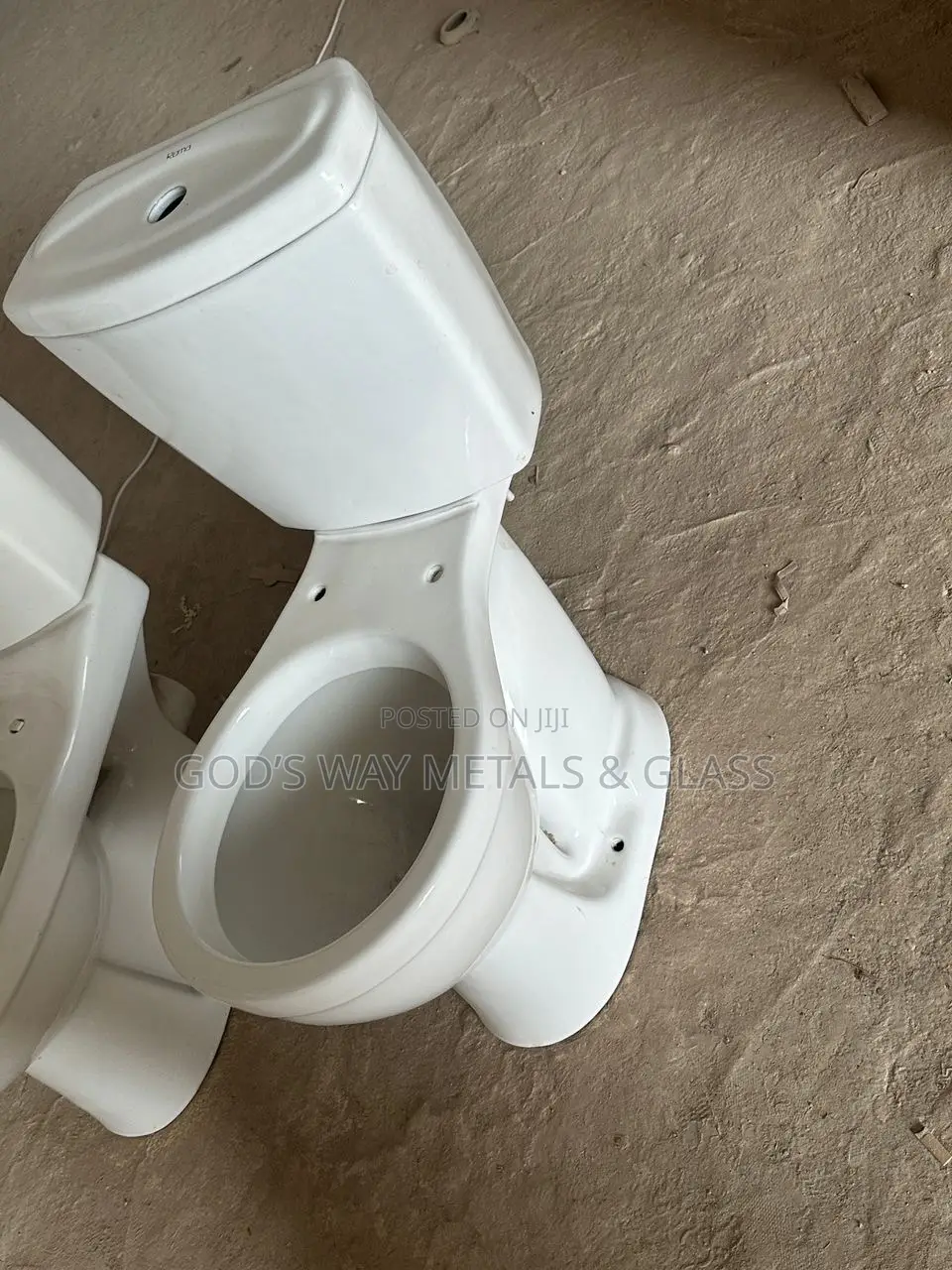 Toilet Seats. WC And Hand Wash Basin
