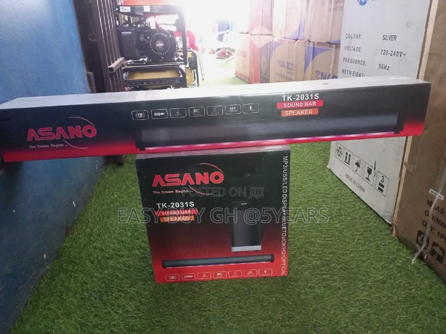 Asano Soundbar Speaker Bluetooth/Fm/Hdmi/Optical Audiotk2031