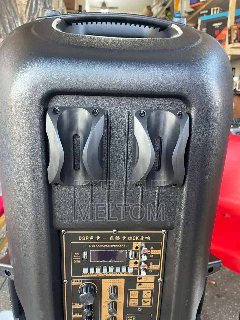 J J 15×2 Full Range Rechargeable Speaker