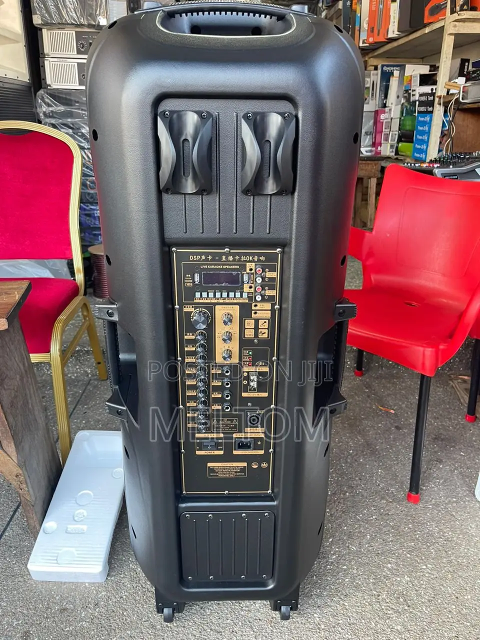 J J 15×2 Full Range Rechargeable Speaker