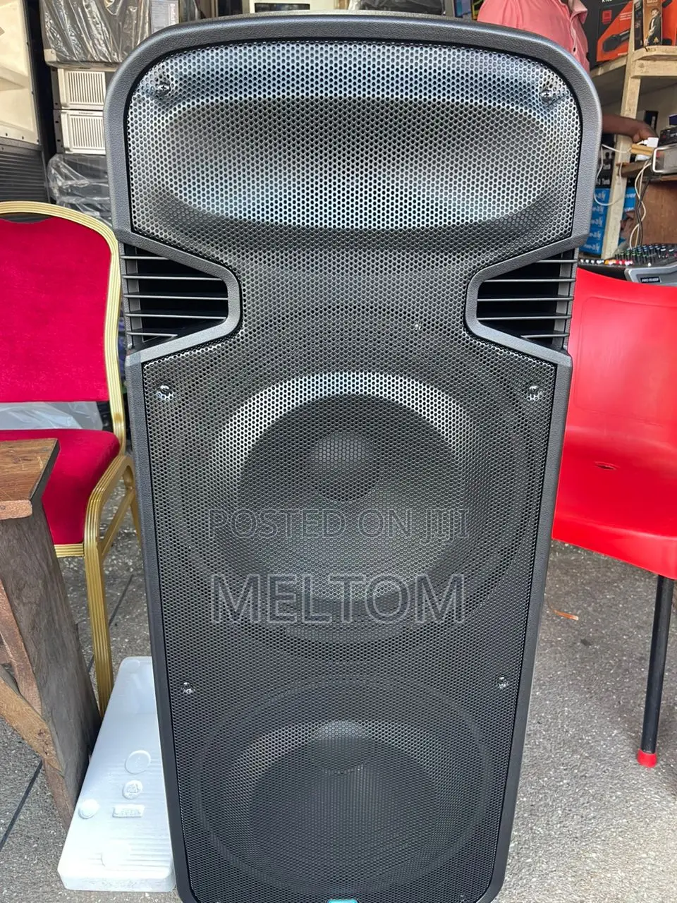 J J 15×2 Full Range Rechargeable Speaker