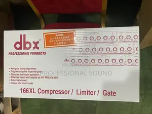Dbx: 166xl Compressor /Limiter/Gate