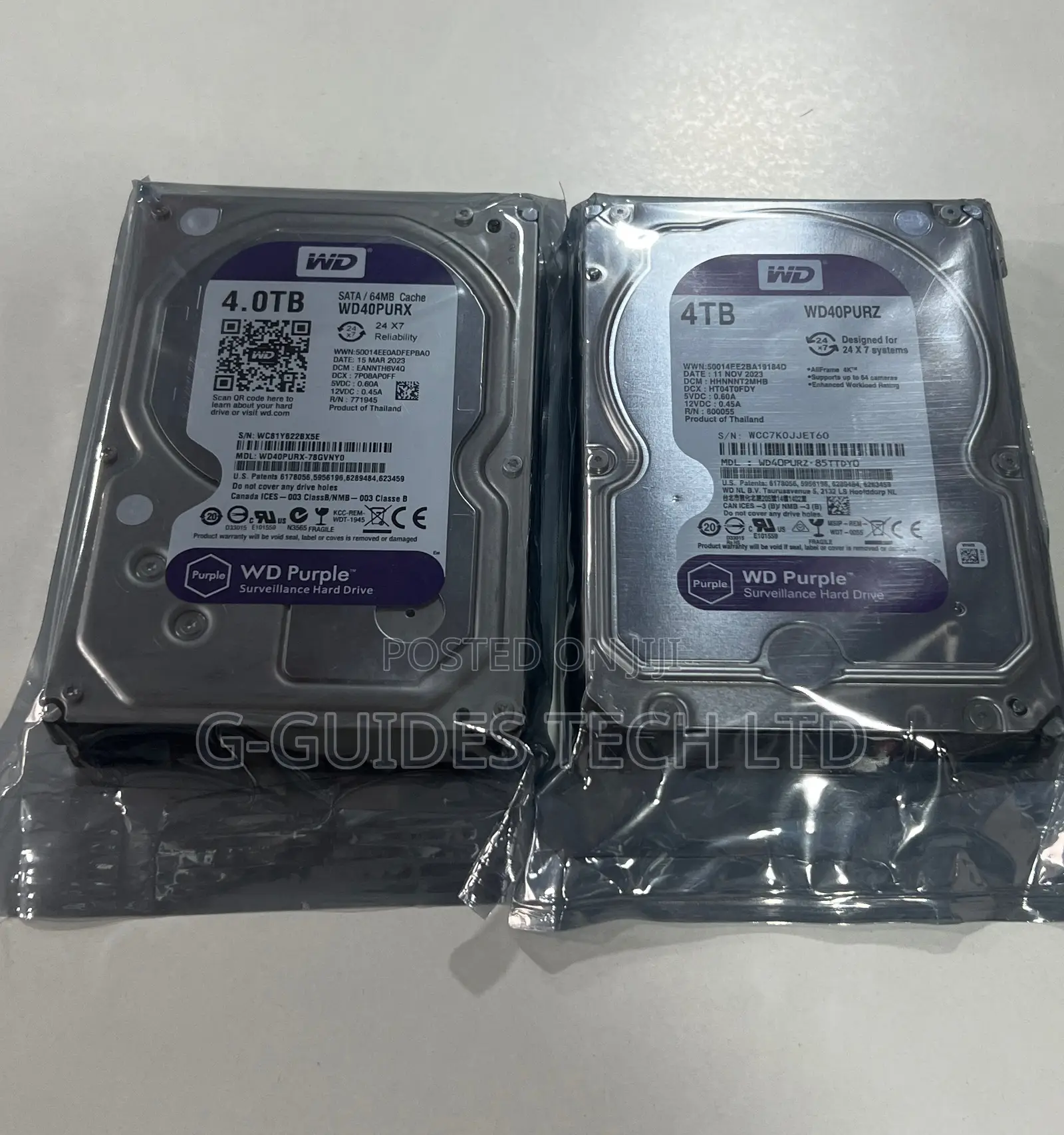 4tb Wd Purple Surveillance Hard Drive