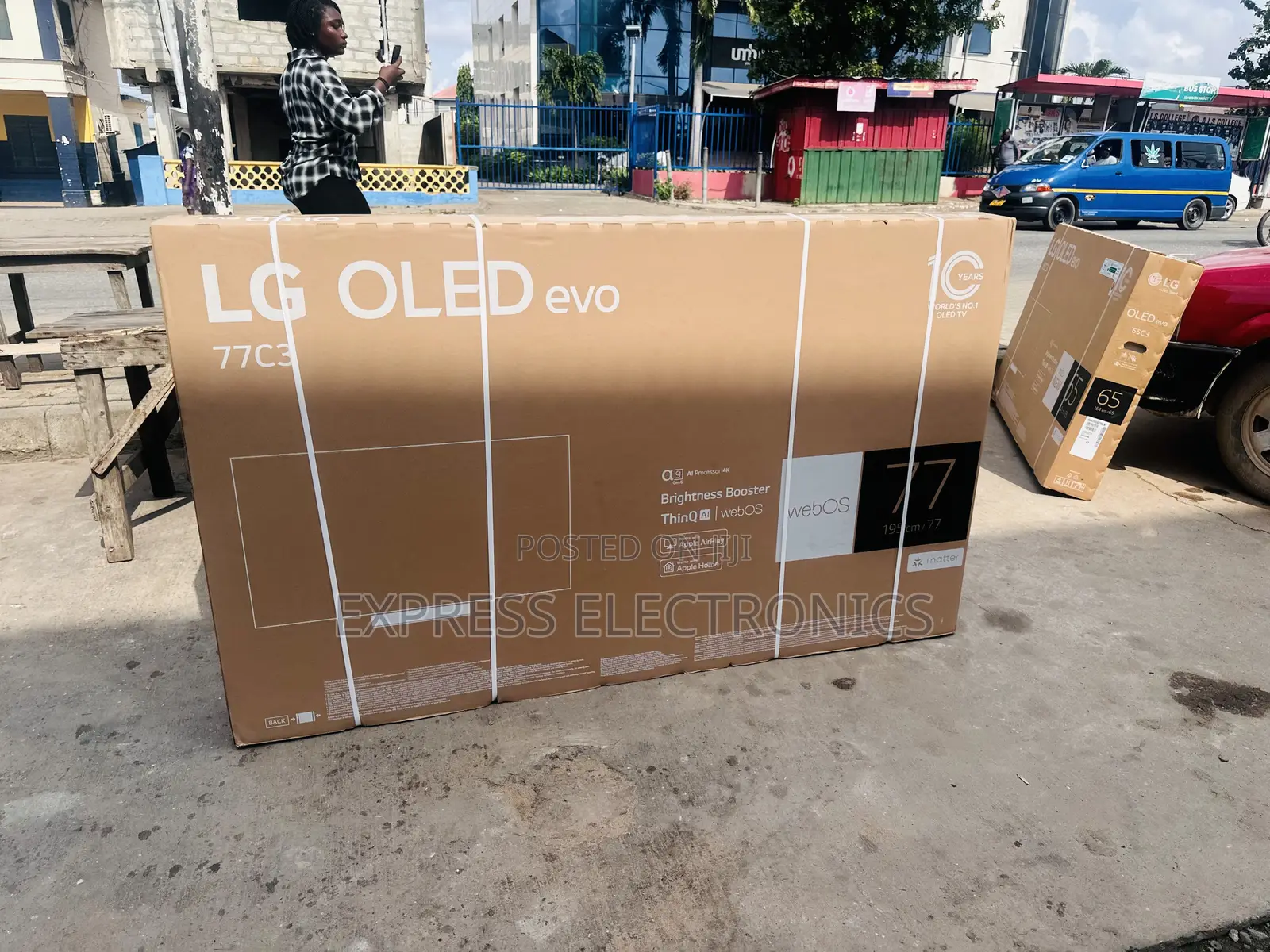 Unlimited Entertainment OLED Smart LG 77”C36