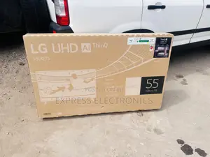 Vivid View Pictures UHD Smart LG 55”UR73 Tv