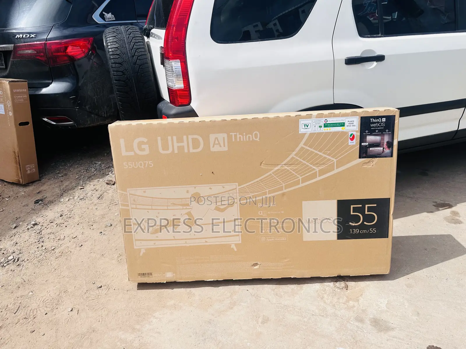 High Brightness UHD Smart 55”Ur73 LG Tv
