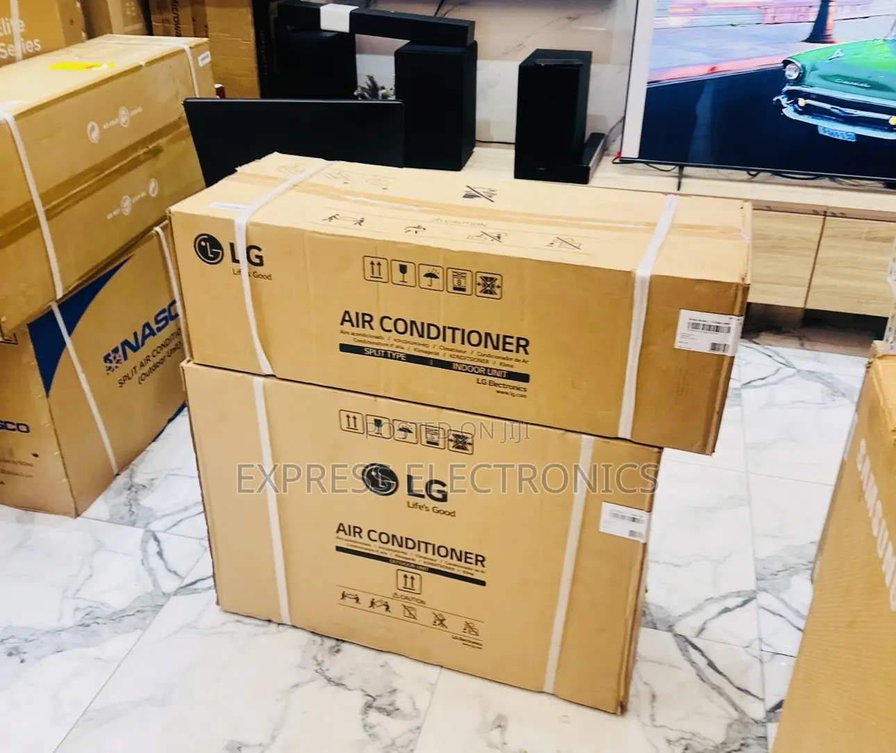 LG White Air Conditioner 1.5hp Split R410 Easy to Use