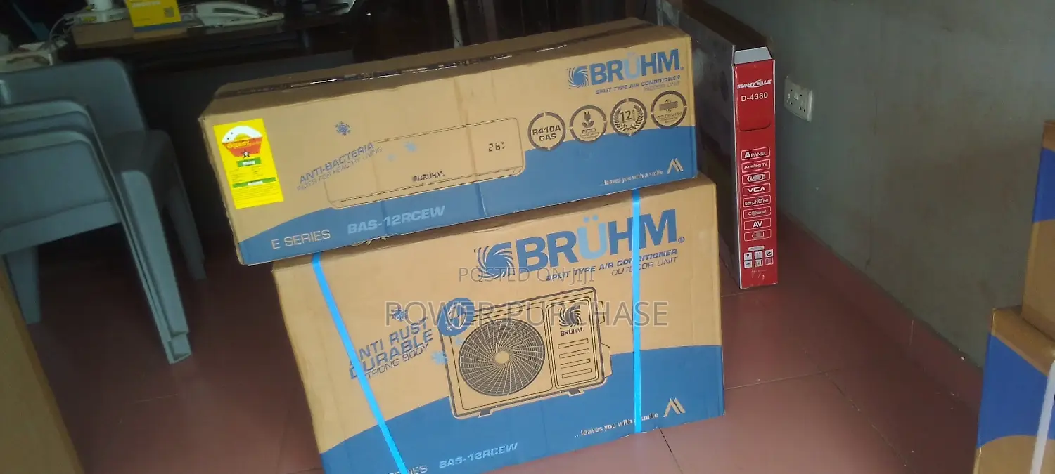 One Warranty 1.5hp Bruhm Air Conditioner