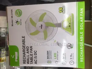 Order for Your Rechargeable Solar Stand Fan