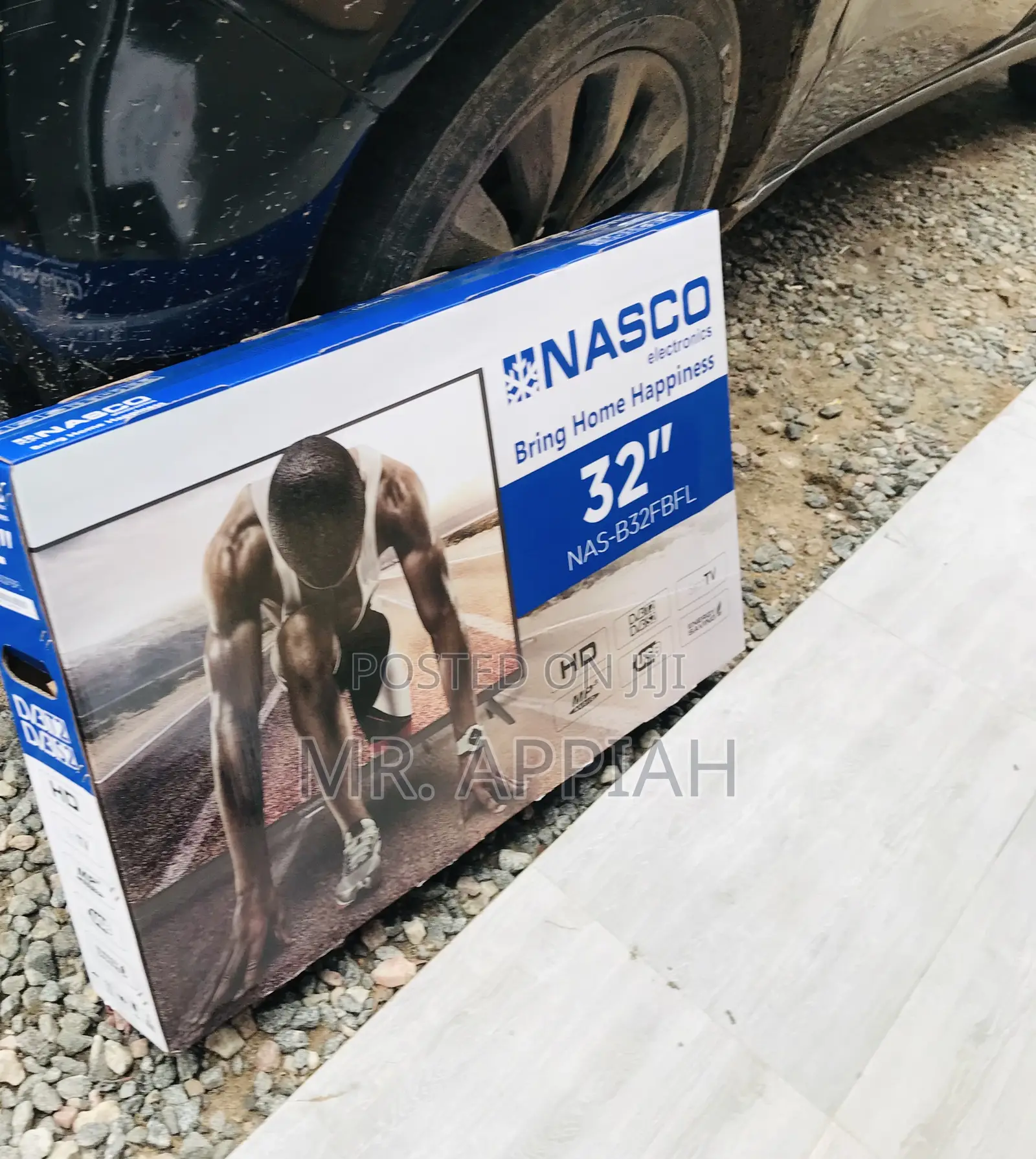 Sealed in Box Nasco 32 Inch Led Tv Digital Satellite .