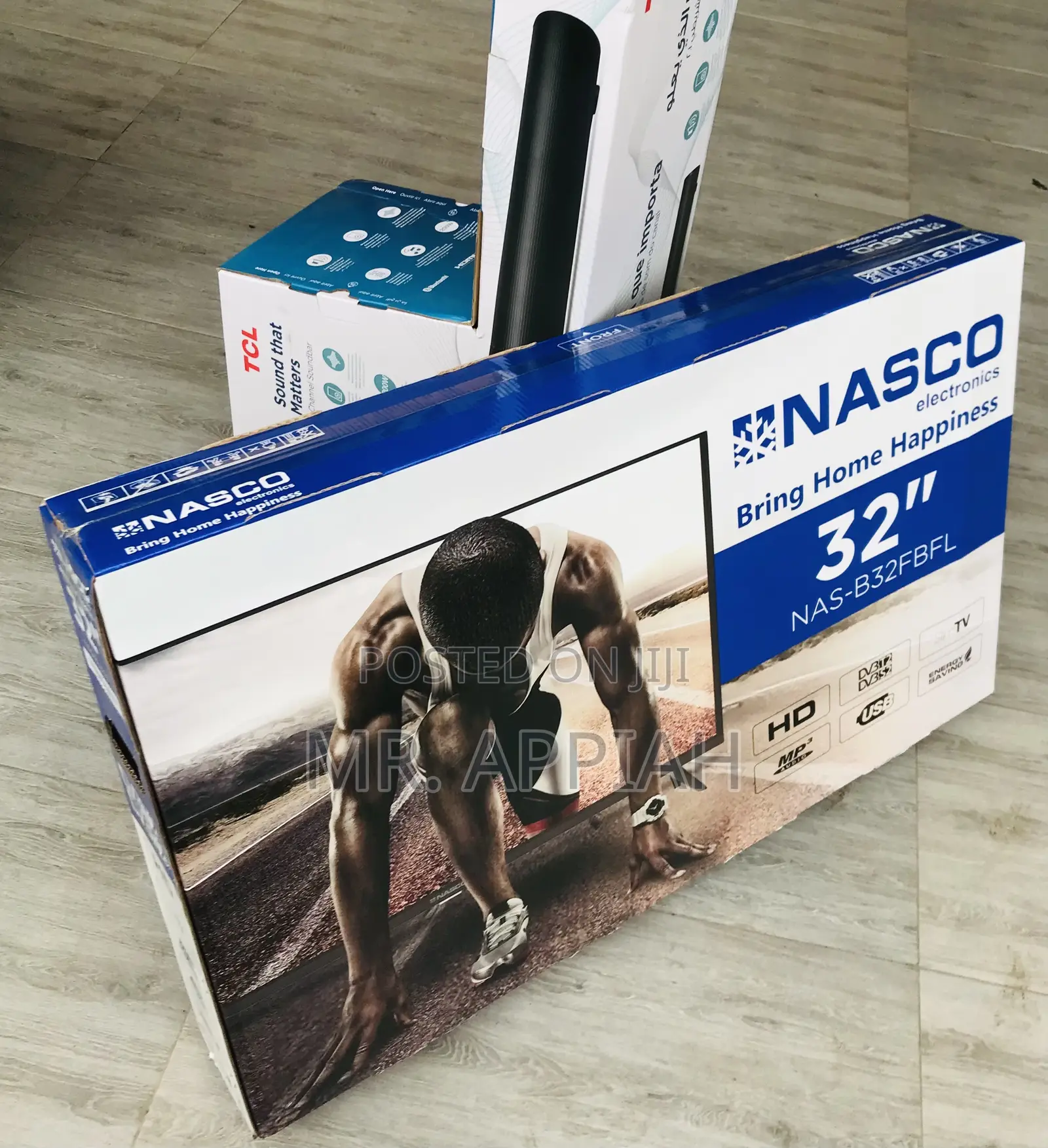 Latest Nasco 32 Inch Led Tv Digital Satellite(Black).