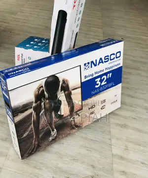 Latest Nasco 32 Inch Led Tv Digital Satellite(Black).