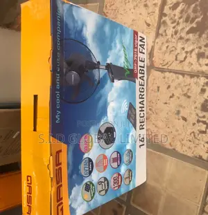 Perfect Solar Rechargeable Stand Fan