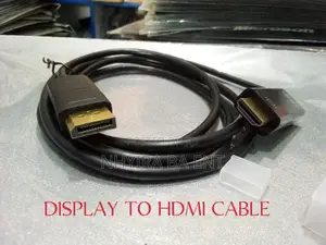 Display, Hdmi and Vga Converter, Cable Available