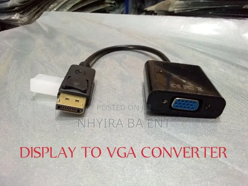 Display, Hdmi and Vga Converter, Cable Available