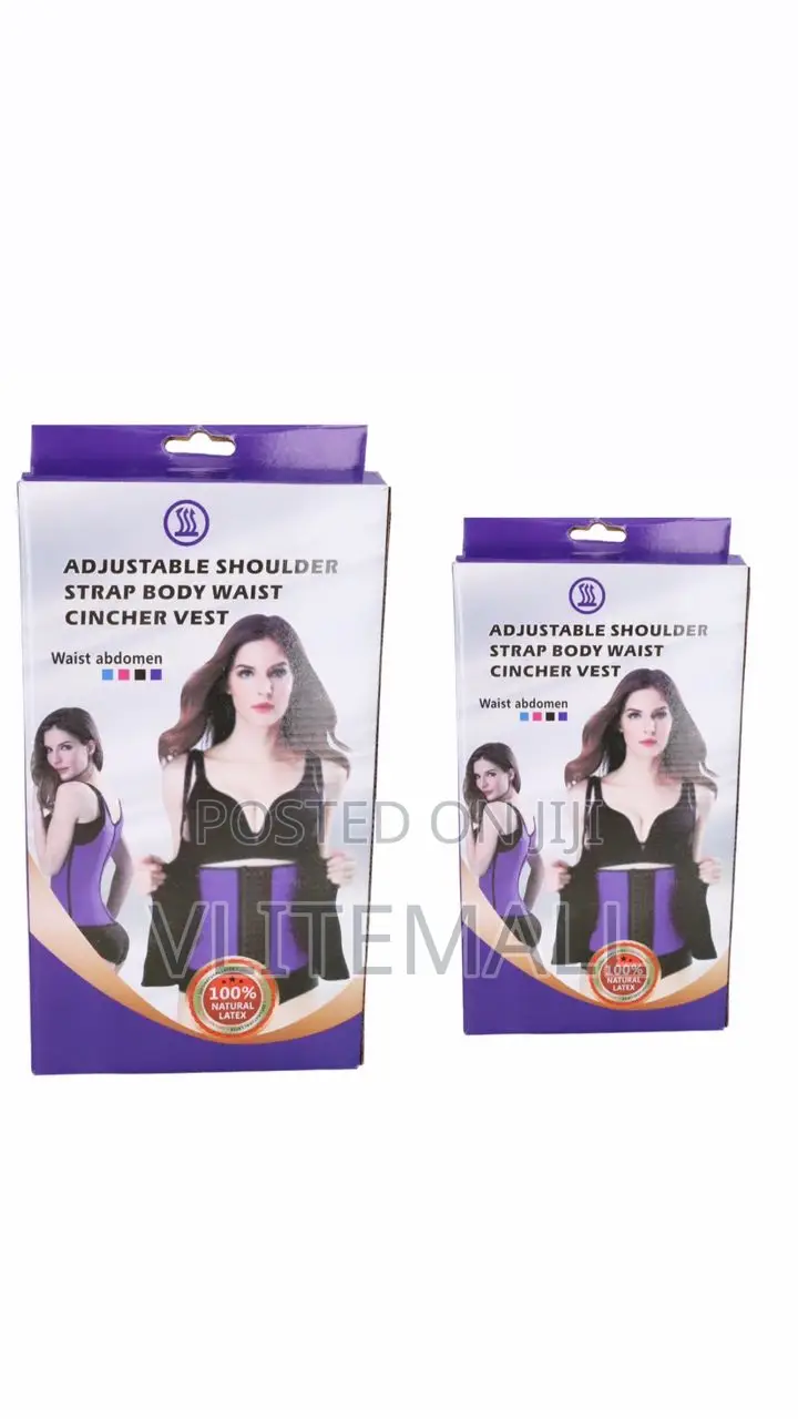 Adjustable Shoulder Strap Body Waist Cincher Vest