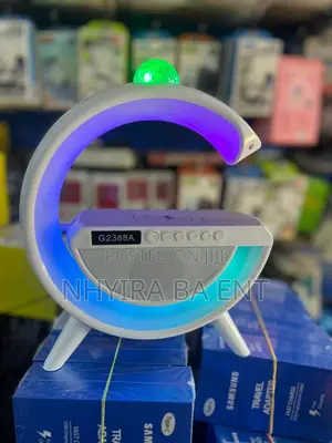 3 in 1 Wireless Charger, Inbuilt Speaker and Light