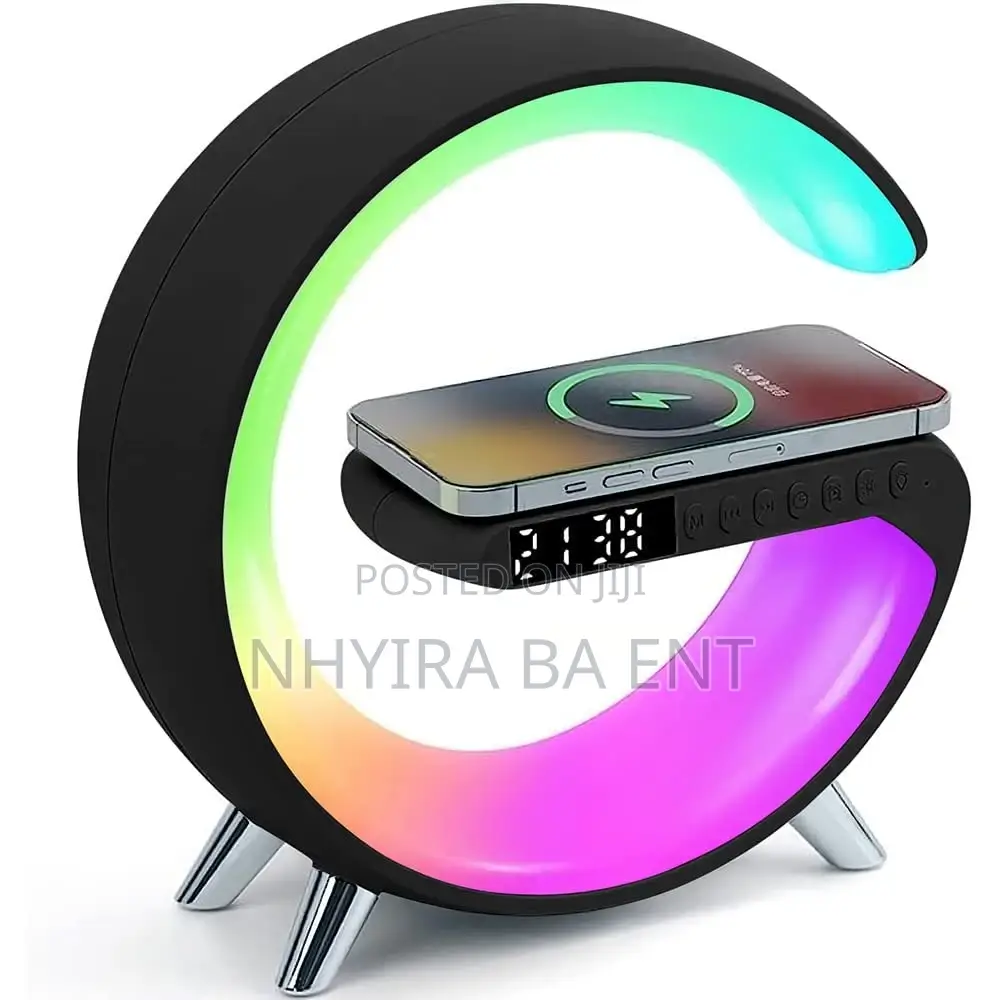 3 in 1 Wireless Charger, Inbuilt Speaker and Light