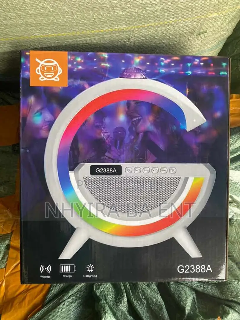 3 in 1 Wireless Charger, Inbuilt Speaker and Light