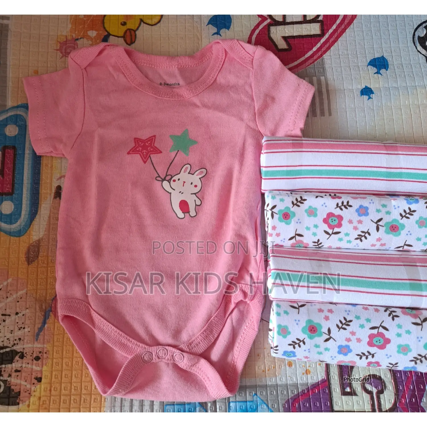 5 Pieces Bodysuit 0 to 3months