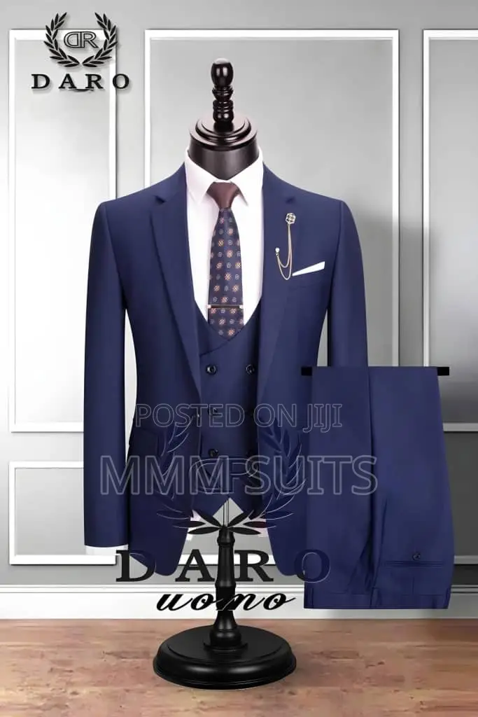 Quality Turkish 3-Piece Official Men Suit for Office