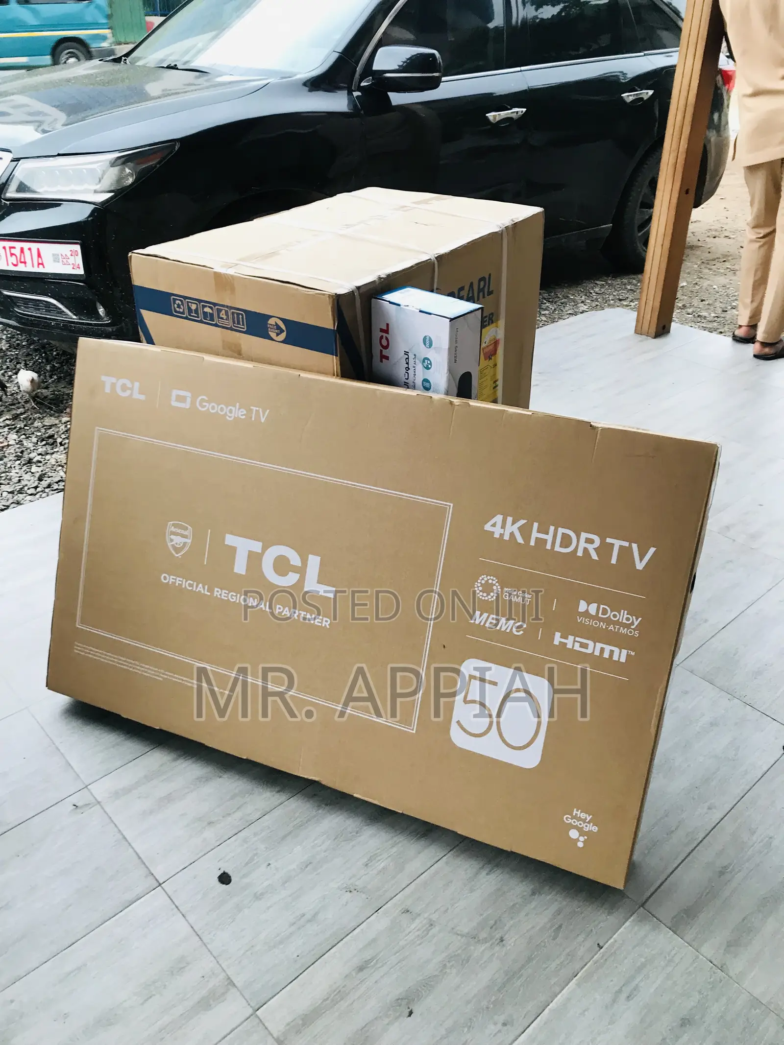 Classic TCL 50P735 50 Inch LED Smart Android AI Uhd Tv.