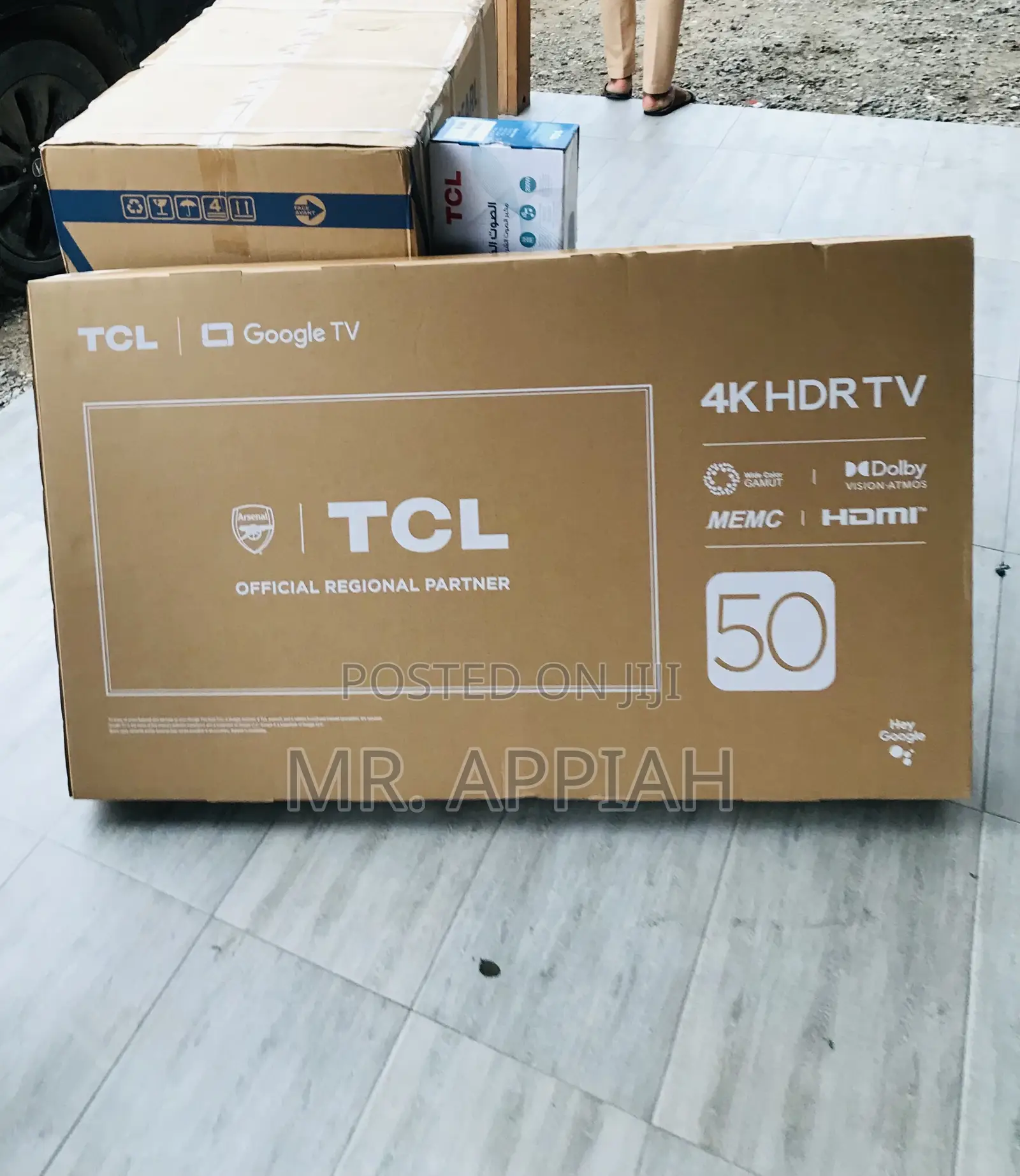 Latest TCL 50P735 50 Inch Smart Android Tv(Black).