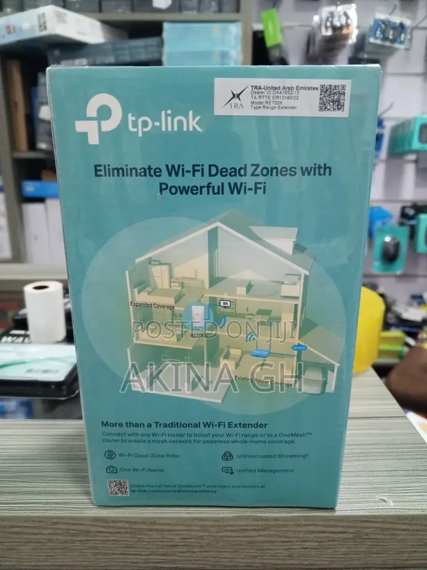Tp-Link Wi-Fi 6 Range Extender Ax3000 2