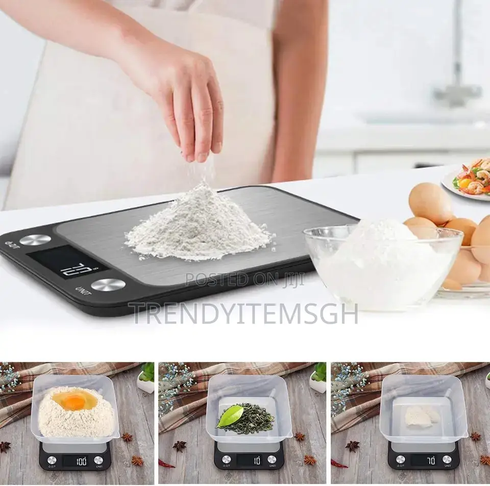 5kg Stainless Steel Digital Kitchen Food Cake Weighing Scale